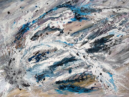 Brume d'écume von Sylvie Jousselin, Malerei kaufen auf Singulart