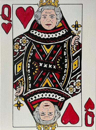 La regina di cuori van Elisa Bonotti, Schilderij te koop op Singulart