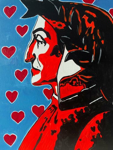 I cuori di Dante van Elisa Bonotti, Schilderij te koop op Singulart