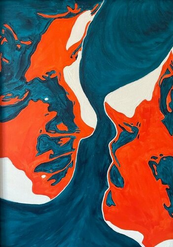 Moonlight Kiss van Elisa Bonotti, Schilderij te koop op Singulart