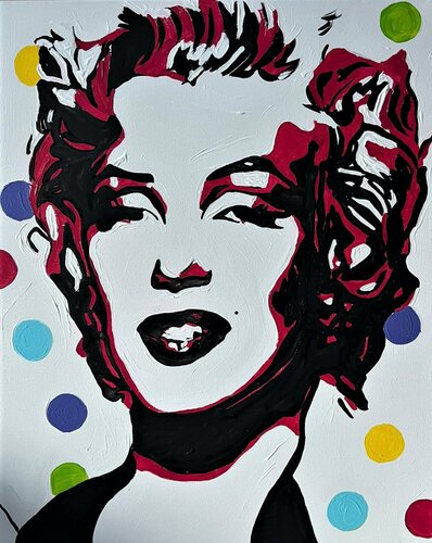 Marilyn van Elisa Bonotti, Schilderij te koop op Singulart
