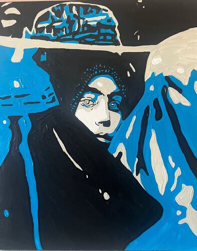 The Afghanistan Woman van Elisa Bonotti, Schilderij te koop op Singulart