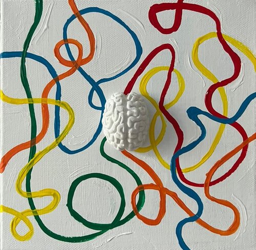 EMOTION NET van Elisa Bonotti, Schilderij te koop op Singulart