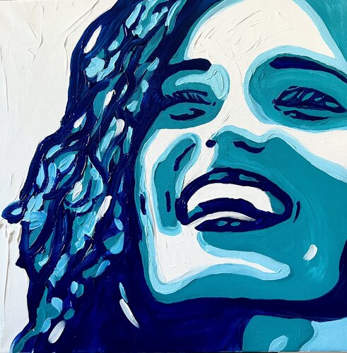 Just Smile van Elisa Bonotti, Schilderij te koop op Singulart
