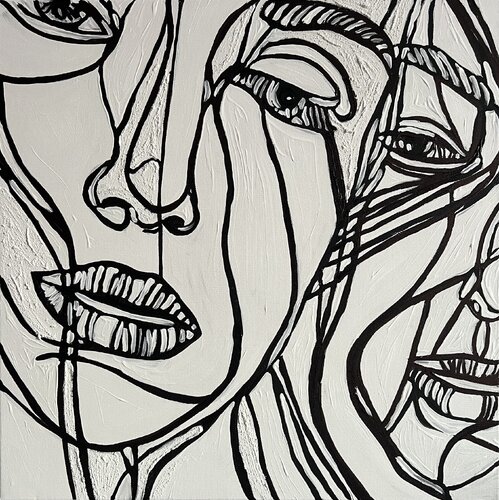 follow the thought’s flow #2 van Elisa Bonotti, Schilderij te koop op Singulart