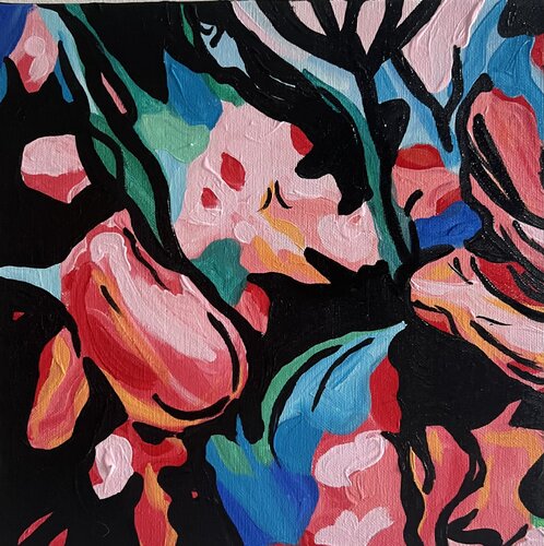 Flower Power #2 van Elisa Bonotti, Schilderij te koop op Singulart