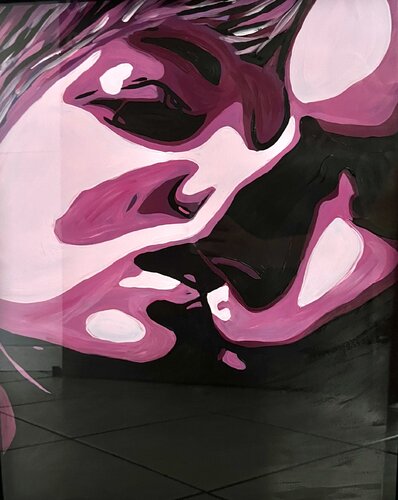 Love me #2 (Pink version) van Elisa Bonotti, Werk op papier te koop op Singulart