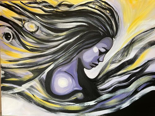 In the wind van Elisa Bonotti, Schilderij te koop op Singulart