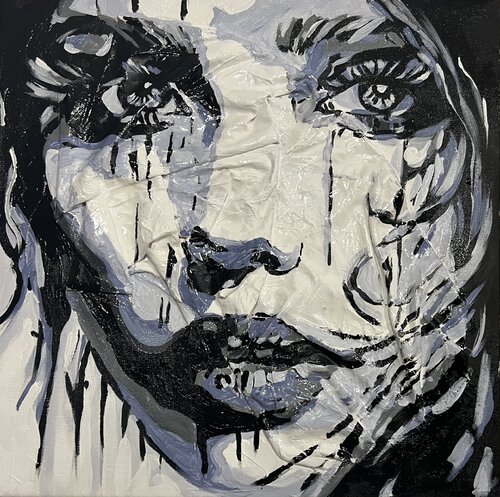 The veil #2 di Elisa Bonotti, Pittura in vendita su Singulart