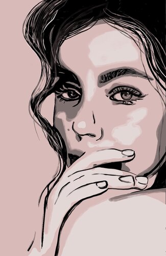 La giovinezza van Elisa Bonotti, Schilderij te koop op Singulart