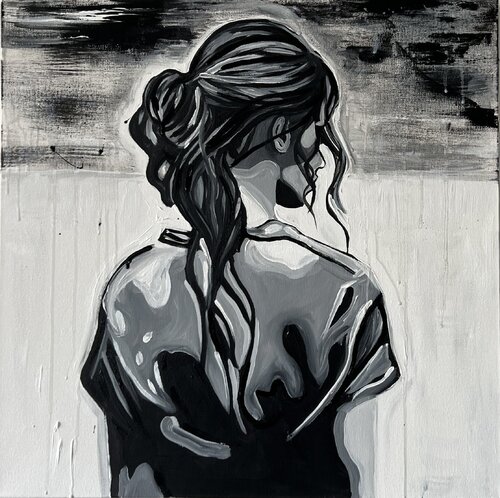 Rainy Day di Elisa Bonotti, Pittura in vendita su Singulart