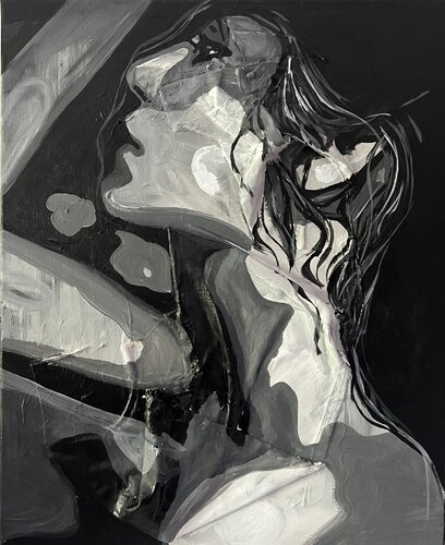 The Veil #8 van Elisa Bonotti, Schilderij te koop op Singulart