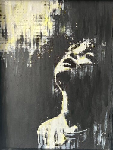 Non spegnere la luce #1 van Elisa Bonotti, Schilderij te koop op Singulart