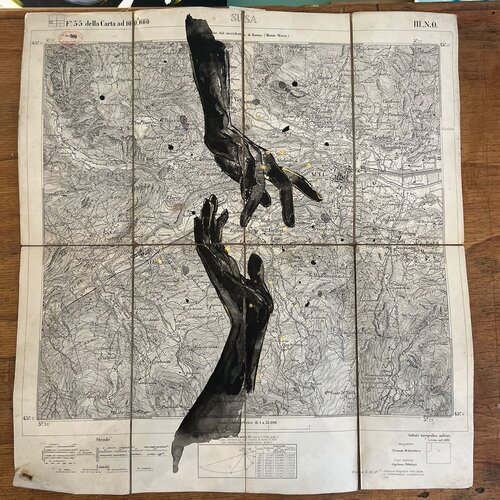 Le coordinate della memoria von Elisa Bonotti, Malerei kaufen auf Singulart