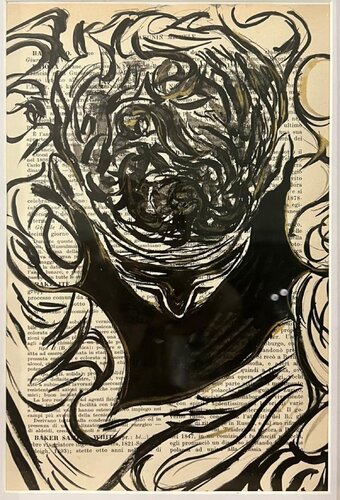 La metamorfosi del segno van Elisa Bonotti, Schilderij te koop op Singulart