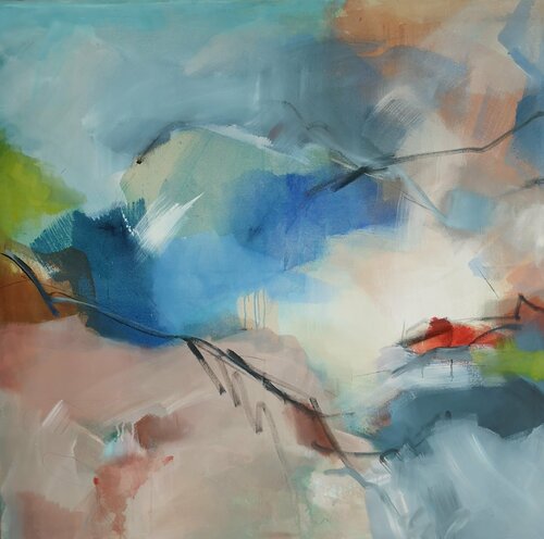 NordLand 21 von Kerstin Grobler, Malerei kaufen auf Singulart