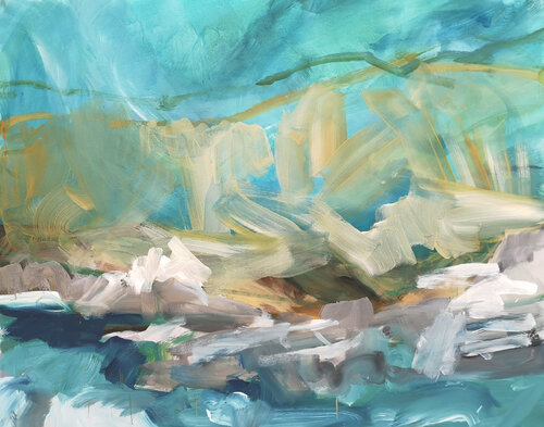 Abiskojokka von Kerstin Grobler, Malerei kaufen auf Singulart