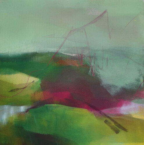 NordLand 13 van Kerstin Grobler, Schilderij te koop op Singulart