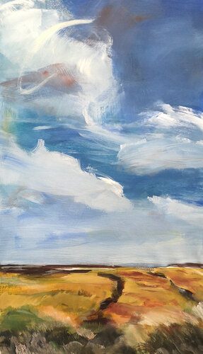 WattLand 8 van Kerstin Grobler, Schilderij te koop op Singulart