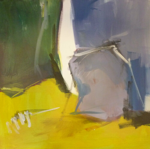 GreenLand 13 van Kerstin Grobler, Schilderij te koop op Singulart