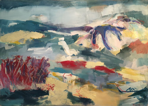 Elisella van Kerstin Grobler, Schilderij te koop op Singulart