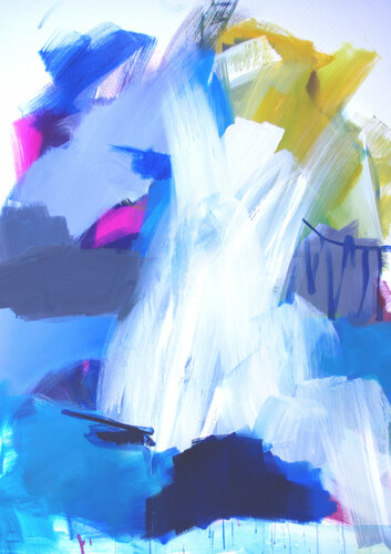 Im Nebel 2 di Kerstin Grobler, Pittura in vendita su Singulart