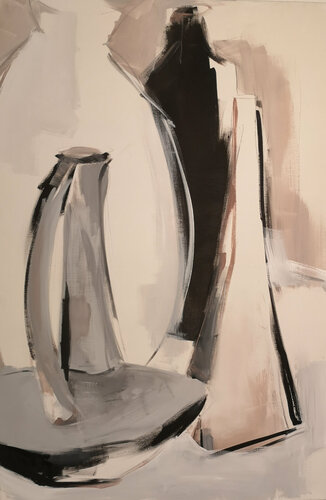 Stillleben mit Vasen di Kerstin Grobler, Pittura in vendita su Singulart