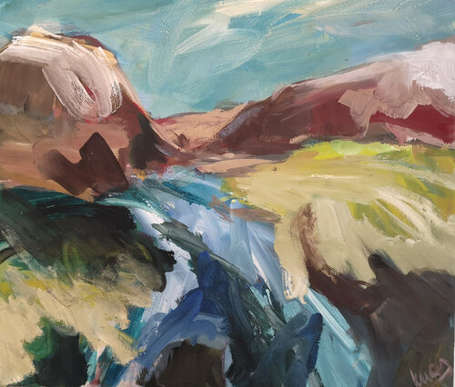 Schmelze van Kerstin Grobler, Schilderij te koop op Singulart