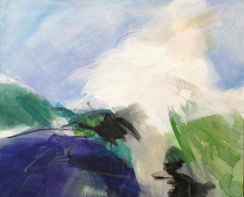 Rising Mist van Kerstin Grobler, Schilderij te koop op Singulart