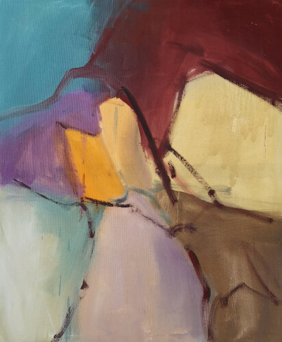 The Path di Kerstin Grobler, Pittura in vendita su Singulart