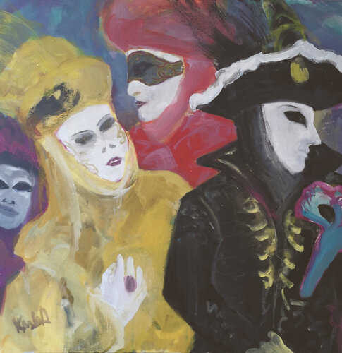 Who are you 3 von Kerstin Grobler, Malerei kaufen auf Singulart