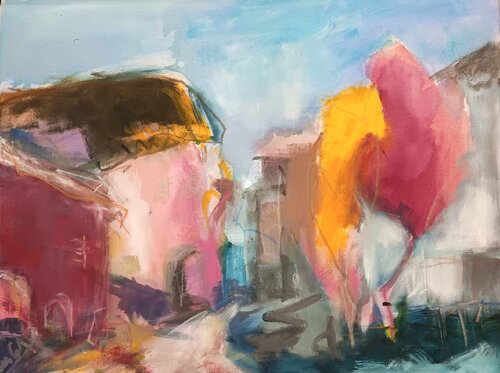 Longère von Kerstin Grobler, Malerei kaufen auf Singulart