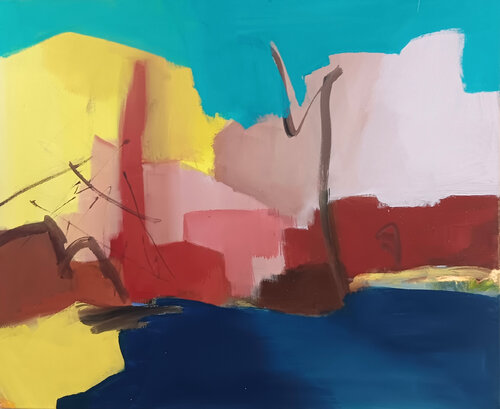 Kesselhaus by Kerstin Grobler, Painting for Sale on Singulart