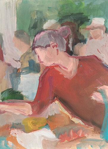 Marché Apt 2 di Kerstin Grobler, Pittura in vendita su Singulart