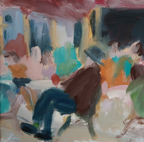 Pastis á Apt 2 von Kerstin Grobler, Malerei kaufen auf Singulart