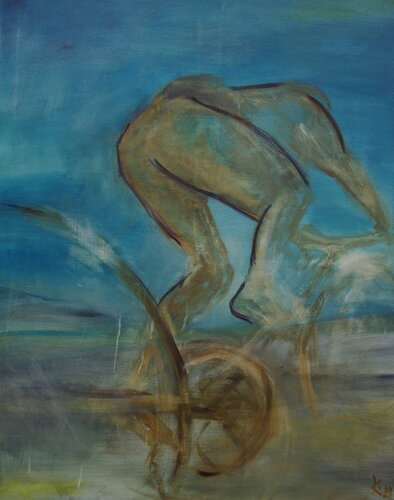 Transalp van Kerstin Grobler, Schilderij te koop op Singulart