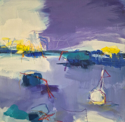 AquaMarina 7 von Kerstin Grobler, Malerei kaufen auf Singulart