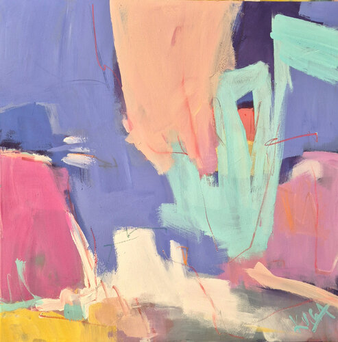 Blue Reale von Kerstin Grobler, Malerei kaufen auf Singulart