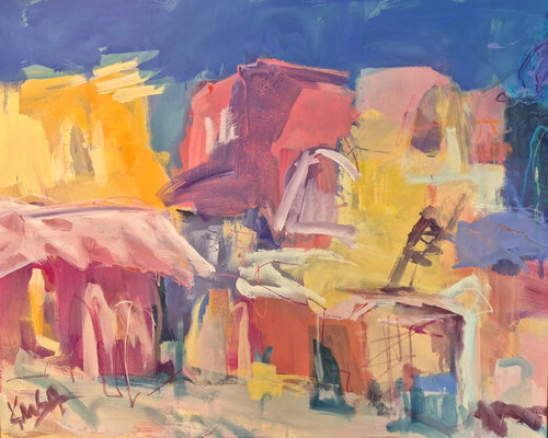 Giovedì par Kerstin Grobler, Peinture en vente sur Singulart