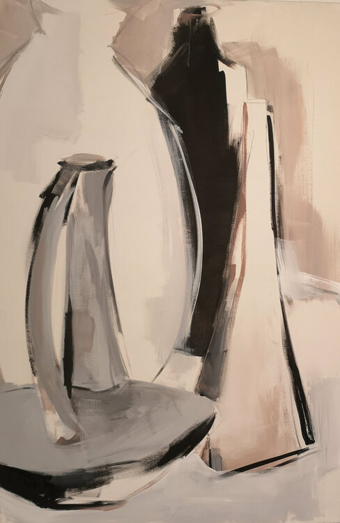 Stillleben mit Vasen Kerstin Grobler