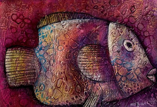 Der geheime Kuss di Tigran Sukiasyan, Pittura in vendita su Singulart