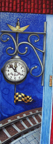 For the last time by Galia Chuntova, Painting for Sale on Singulart