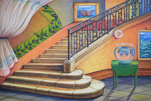 Siempre viva by Galia Chuntova, Painting for Sale on Singulart