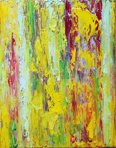 Vibes von Julia (Iuliia) Tokar, Malerei kaufen auf Singulart