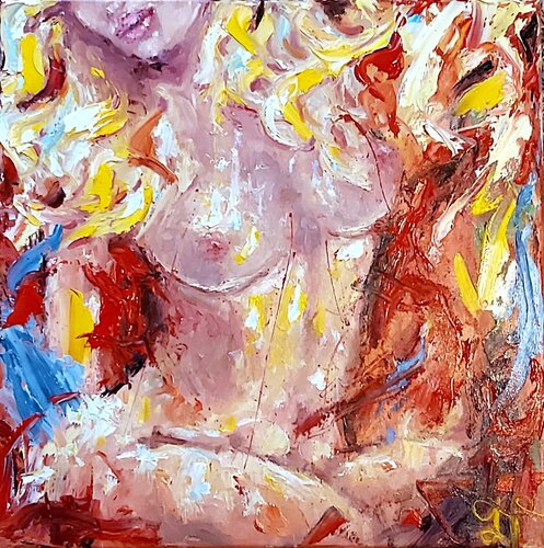 Unbridled passion van Julia (Iuliia) Tokar, Schilderij te koop op Singulart