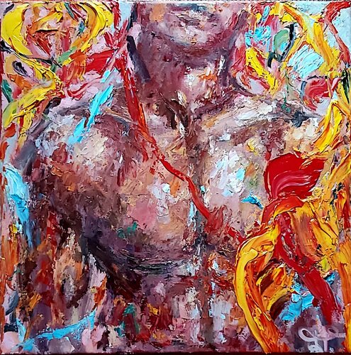 Prometheus van Julia (Iuliia) Tokar, Schilderij te koop op Singulart