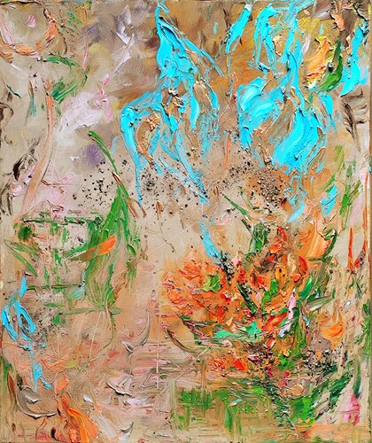 Magic Garden di Julia (Iuliia) Tokar, Pittura in vendita su Singulart