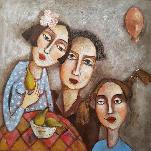Take vitamins di Anna Soghomonyan, Pittura in vendita su Singulart