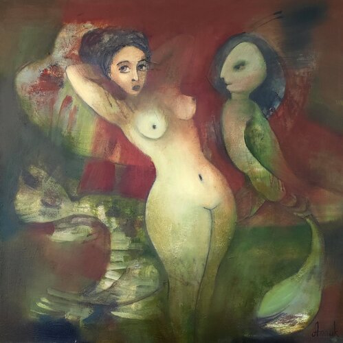 Siren by Anna Soghomonyan, 회화 for Sale on Singulart