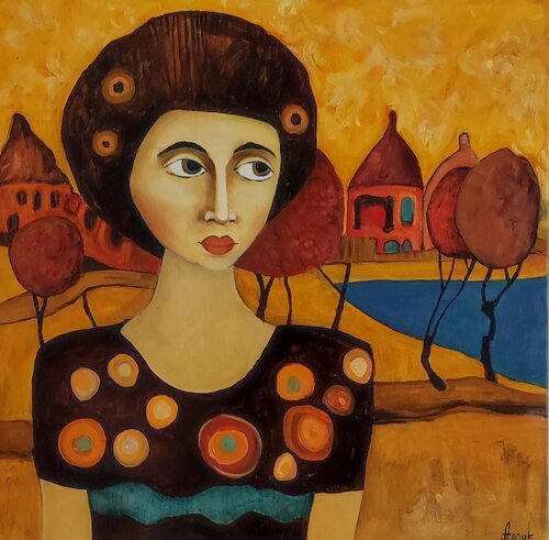 "Wait for me" von Anna Soghomonyan, Malerei kaufen auf Singulart